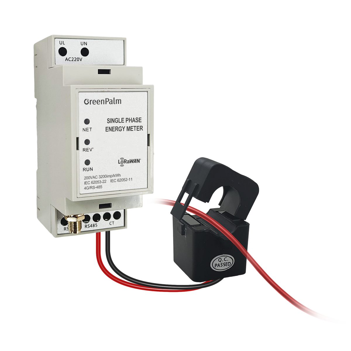LoRaWAN Single-phase Energy Meter – GreenPalm IOT